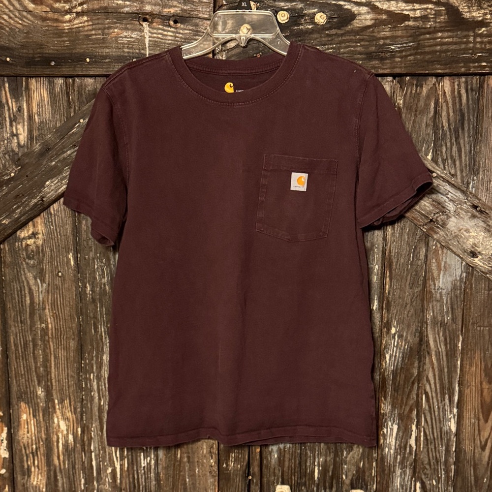 Carhartt Women's Short Sleeve Tee - Dark Brown